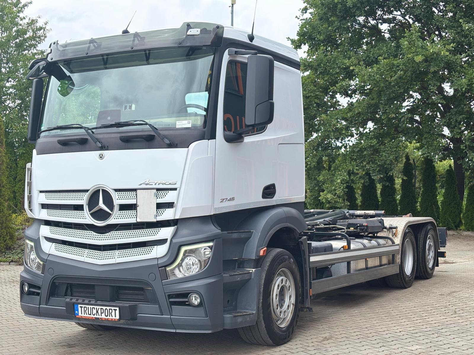 MB ACTROS 2745 MP5 6x2 EURO6|HAKOWIEC MEILLER RS21/70